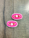 Knitted Pair Of Hair Clips