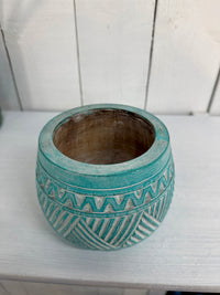 Carved Wooden Bowl