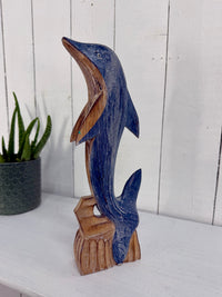Carved Wooden Dolphin