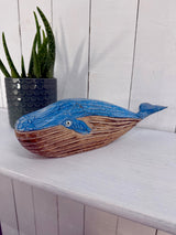 Carved Wooden Whale