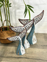 Set of Three Whale Tails