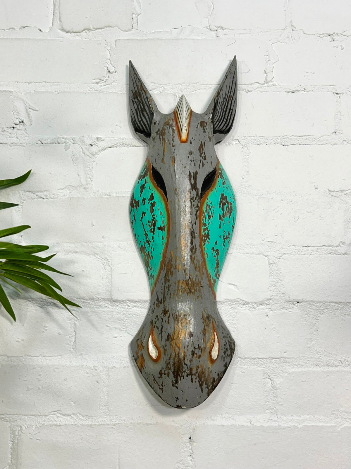Zebra Mask Wall Hanger