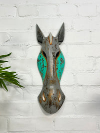 Zebra Mask Wall Hanger