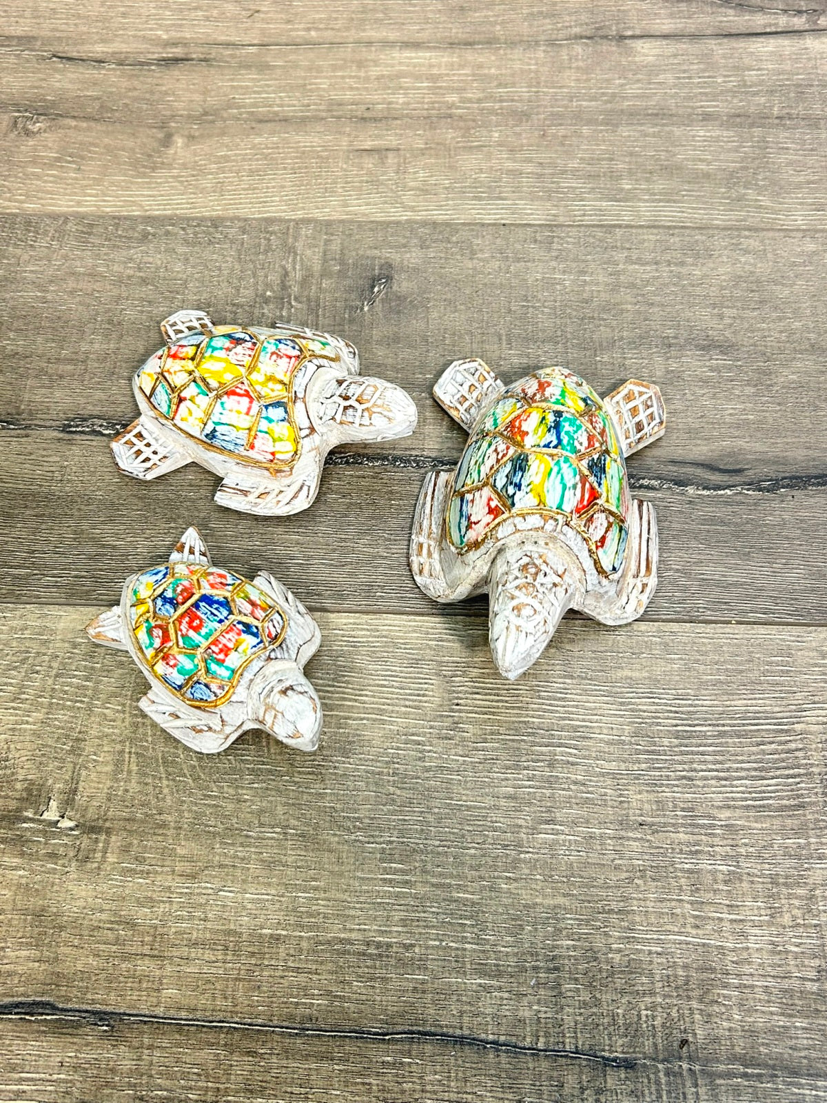 Set of Three Turtles