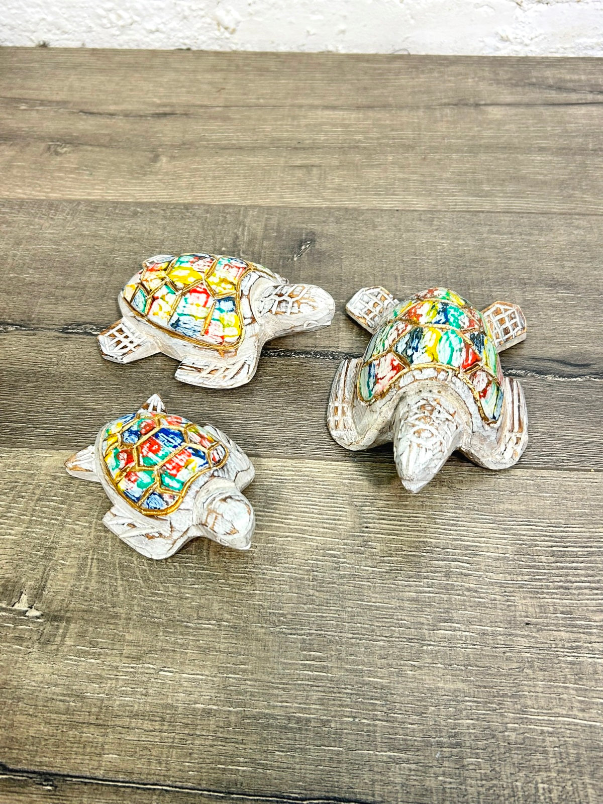 Set of Three Turtles