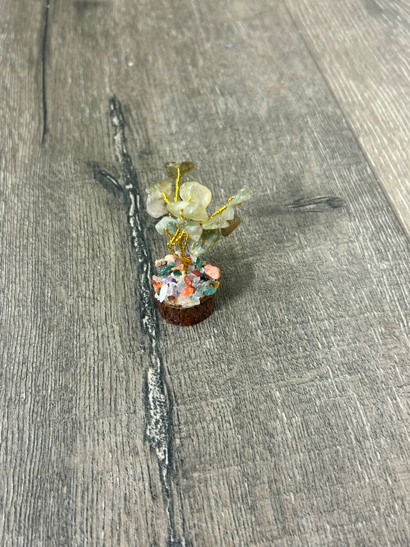 Set of 12 Crystal Trees