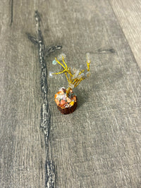 Set of 12 Crystal Trees