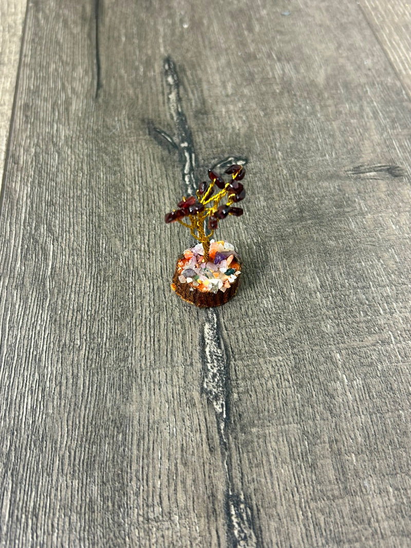 Set of 12 Crystal Trees