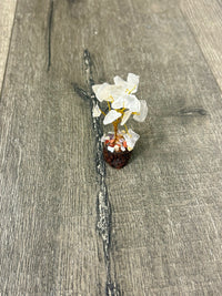 Set of 12 Crystal Trees