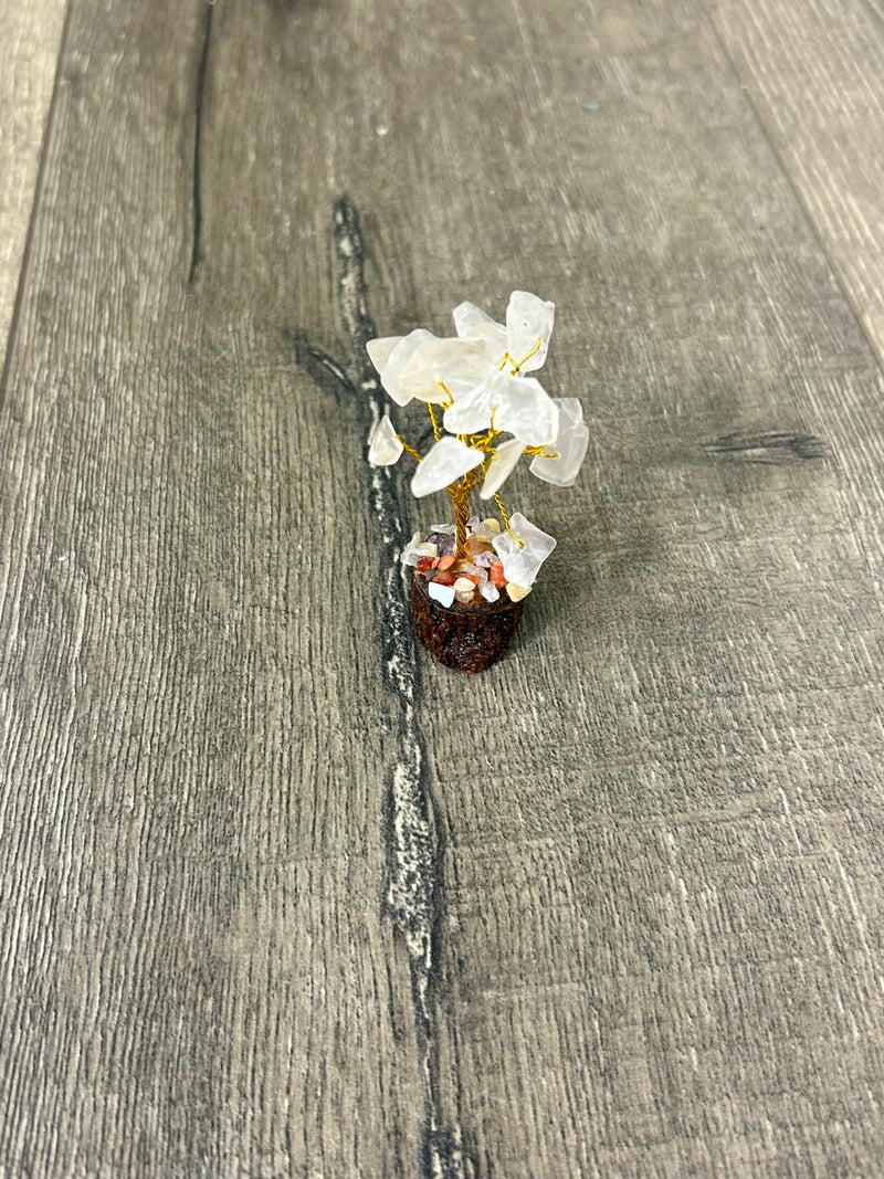 Set of 12 Crystal Trees