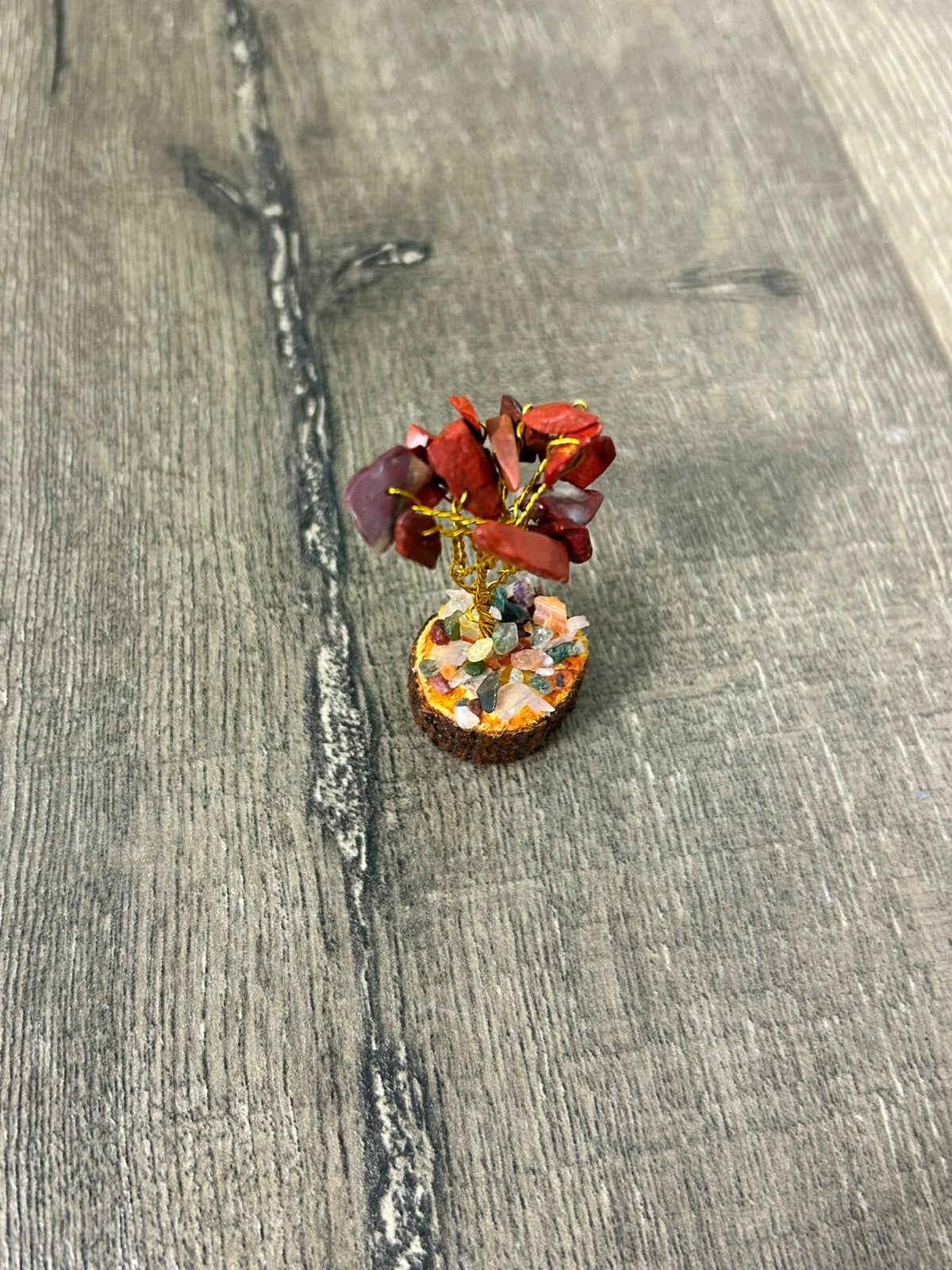 Set of 12 Crystal Trees