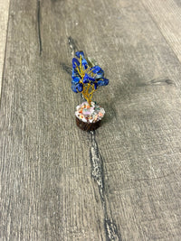 Set of 12 Crystal Trees