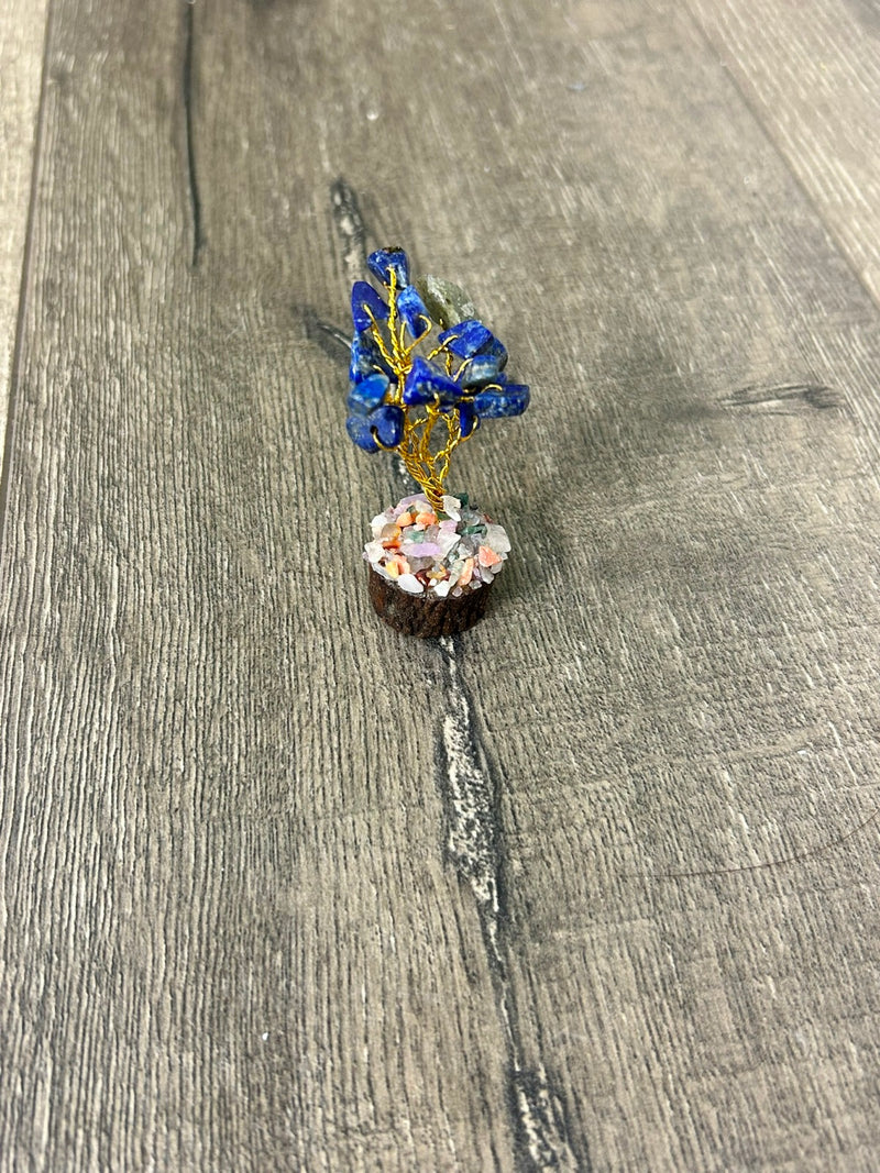 Set of 12 Crystal Trees