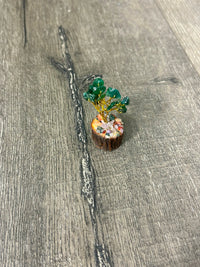 Set of 12 Crystal Trees