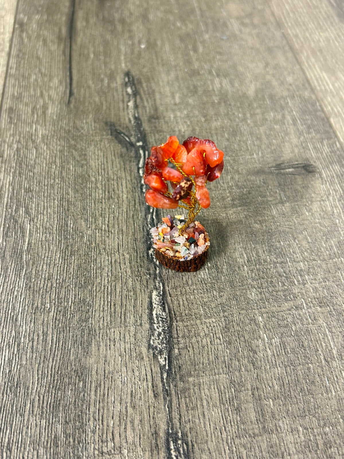 Set of 12 Crystal Trees