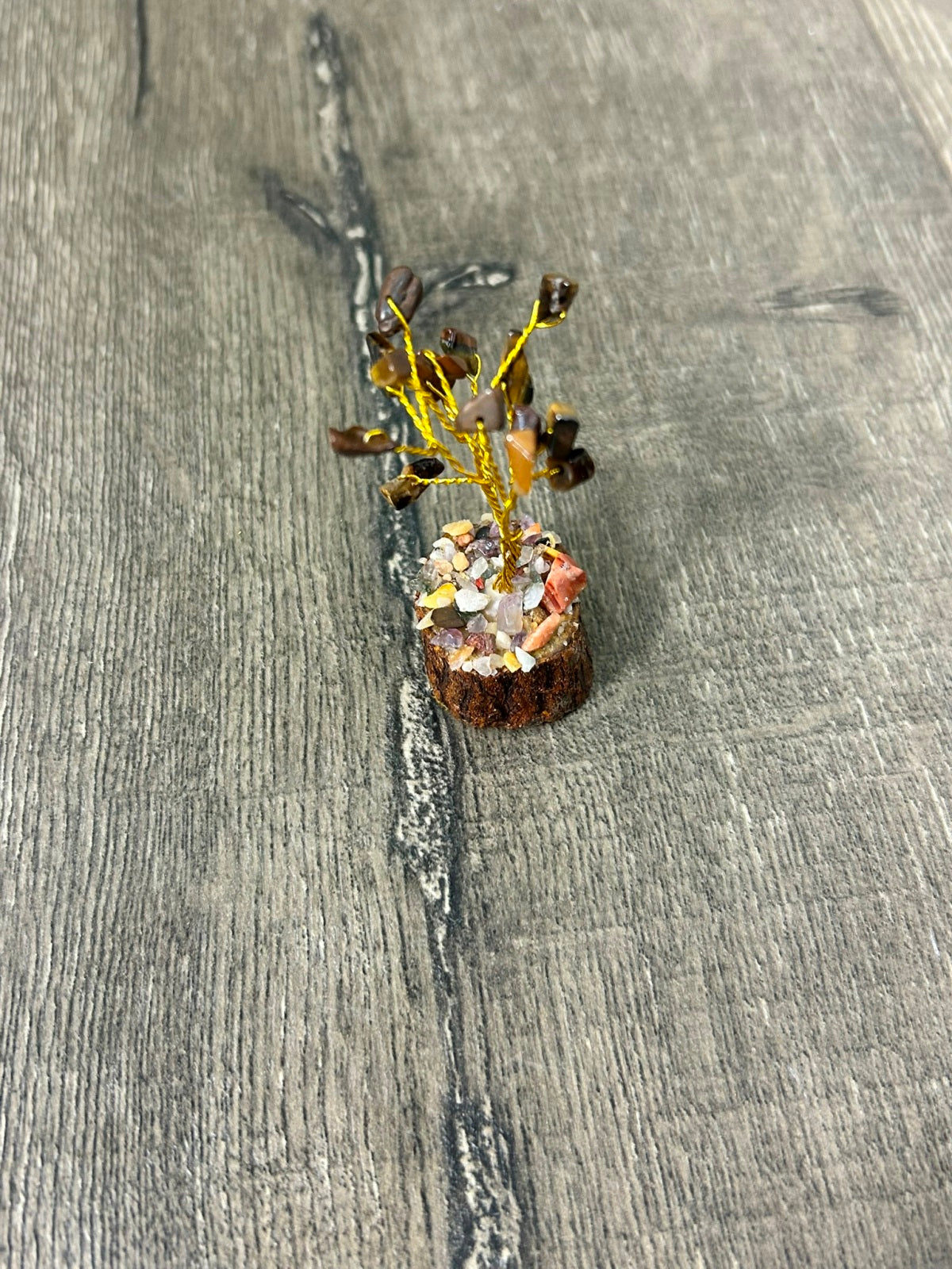 Set of 12 Crystal Trees