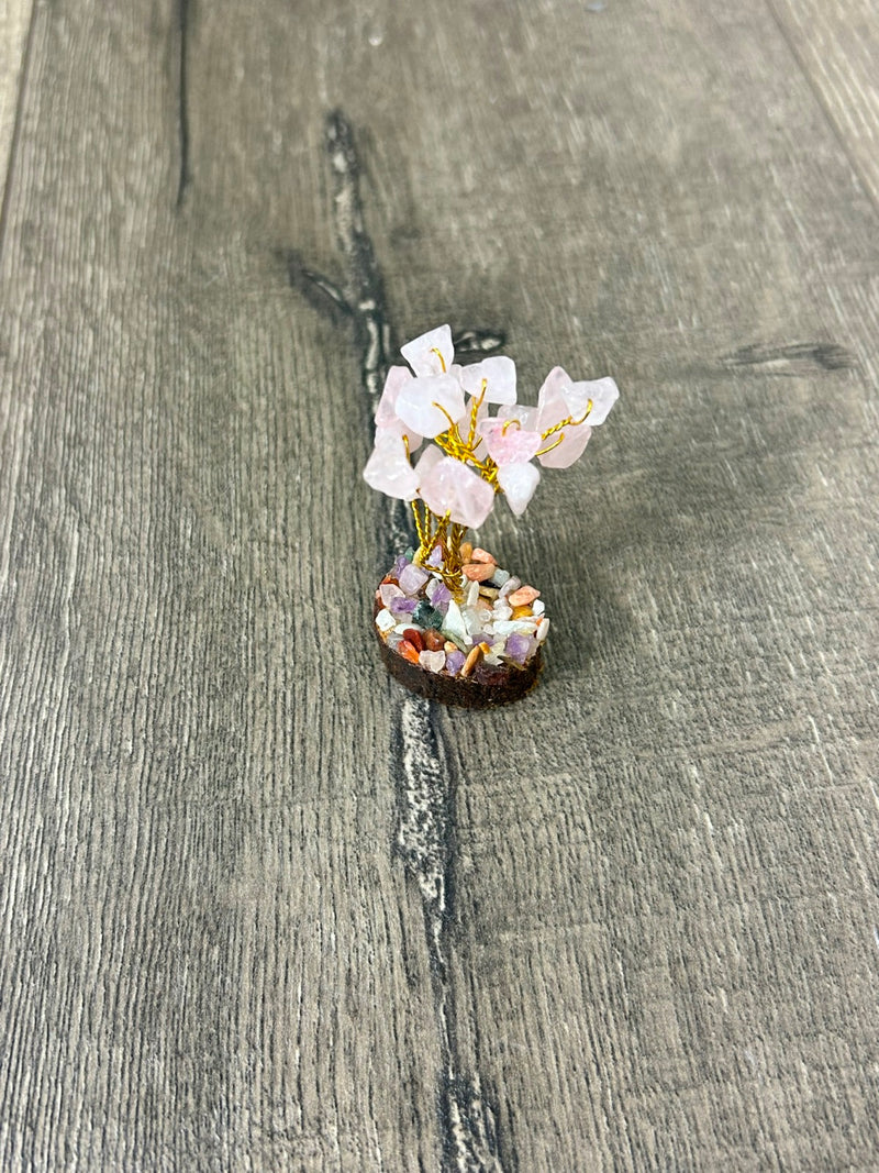 Set of 12 Crystal Trees