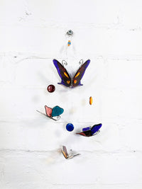Hanging Butterfly Mobile Suncatcher