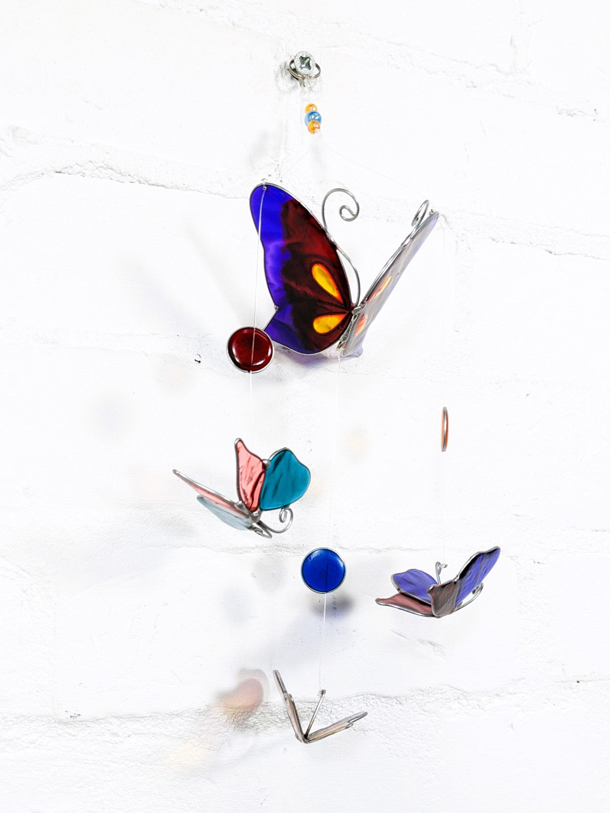 Hanging Butterfly Mobile Suncatcher