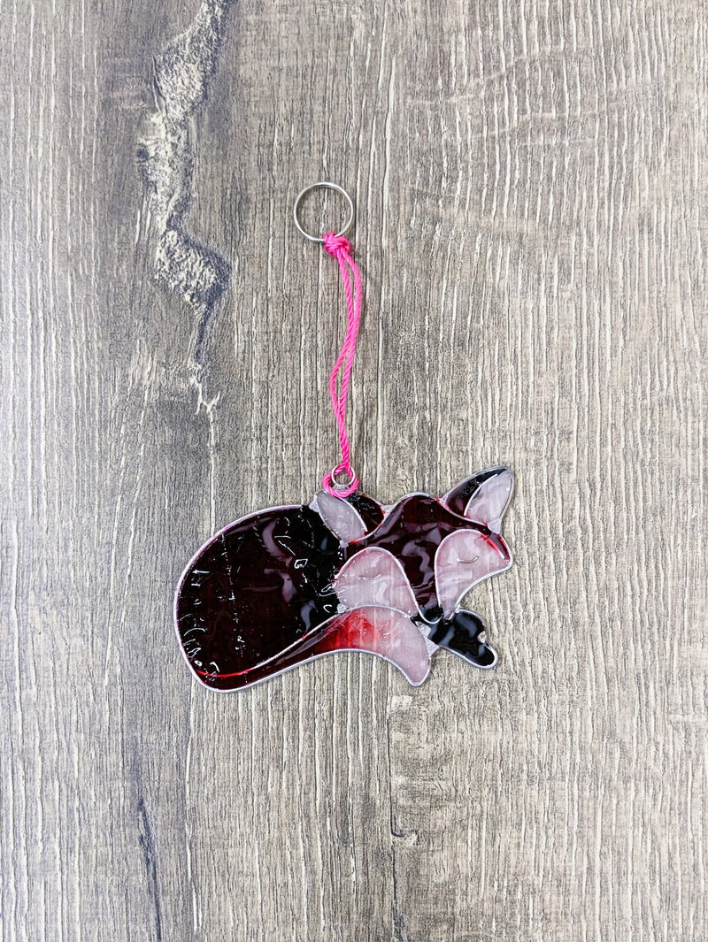 Sleeping Fox Suncatcher