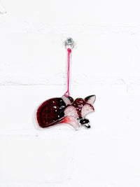 Sleeping Fox Suncatcher