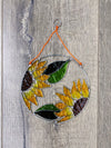 Round Sunflower Suncatcher