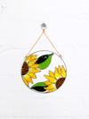 Round Sunflower Suncatcher