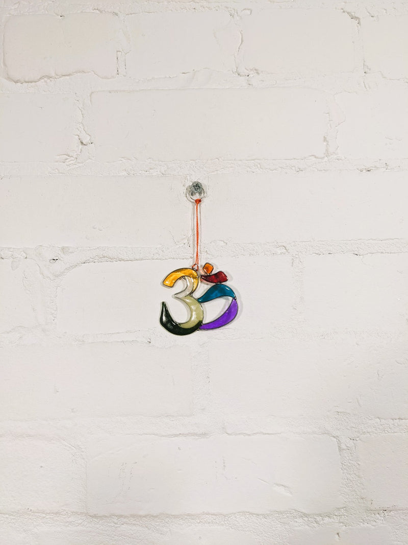 Rainbow Ohm Suncatcher