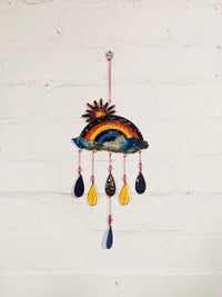 Rainbow, Cloud & Sun Suncatcher