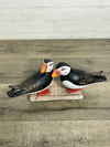 2 Puffins on a Stand