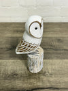 White Wooden Owl