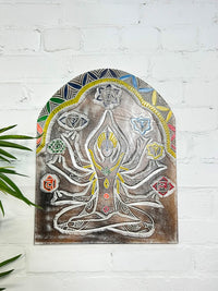 Chakra Buddha Plaque