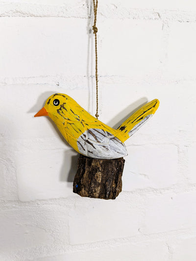 Single Bird On String