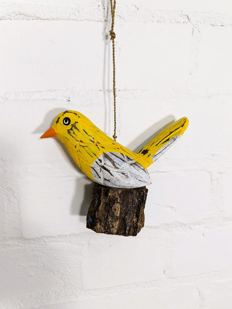 Single Bird On String
