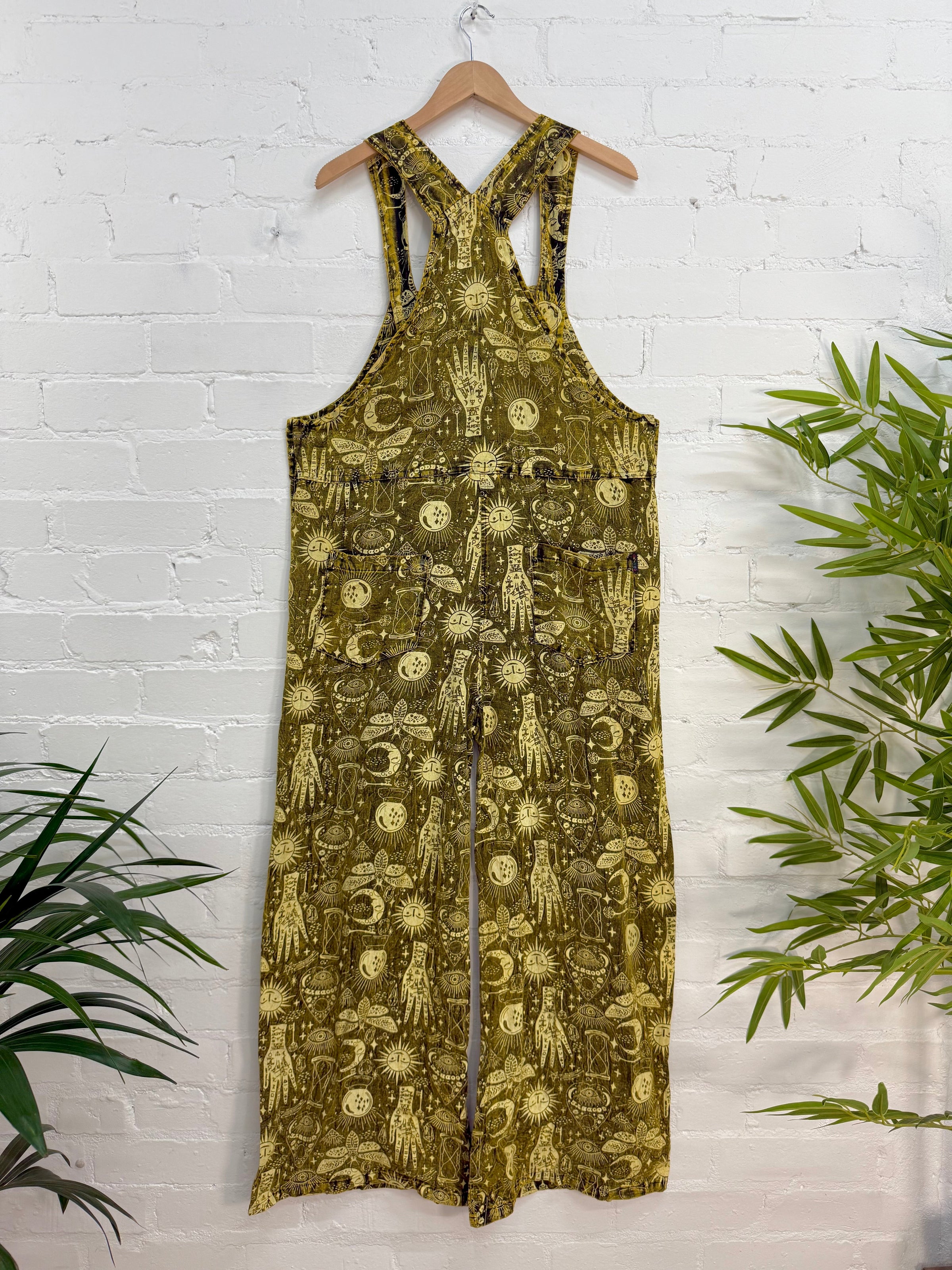 Screen Print Dungarees