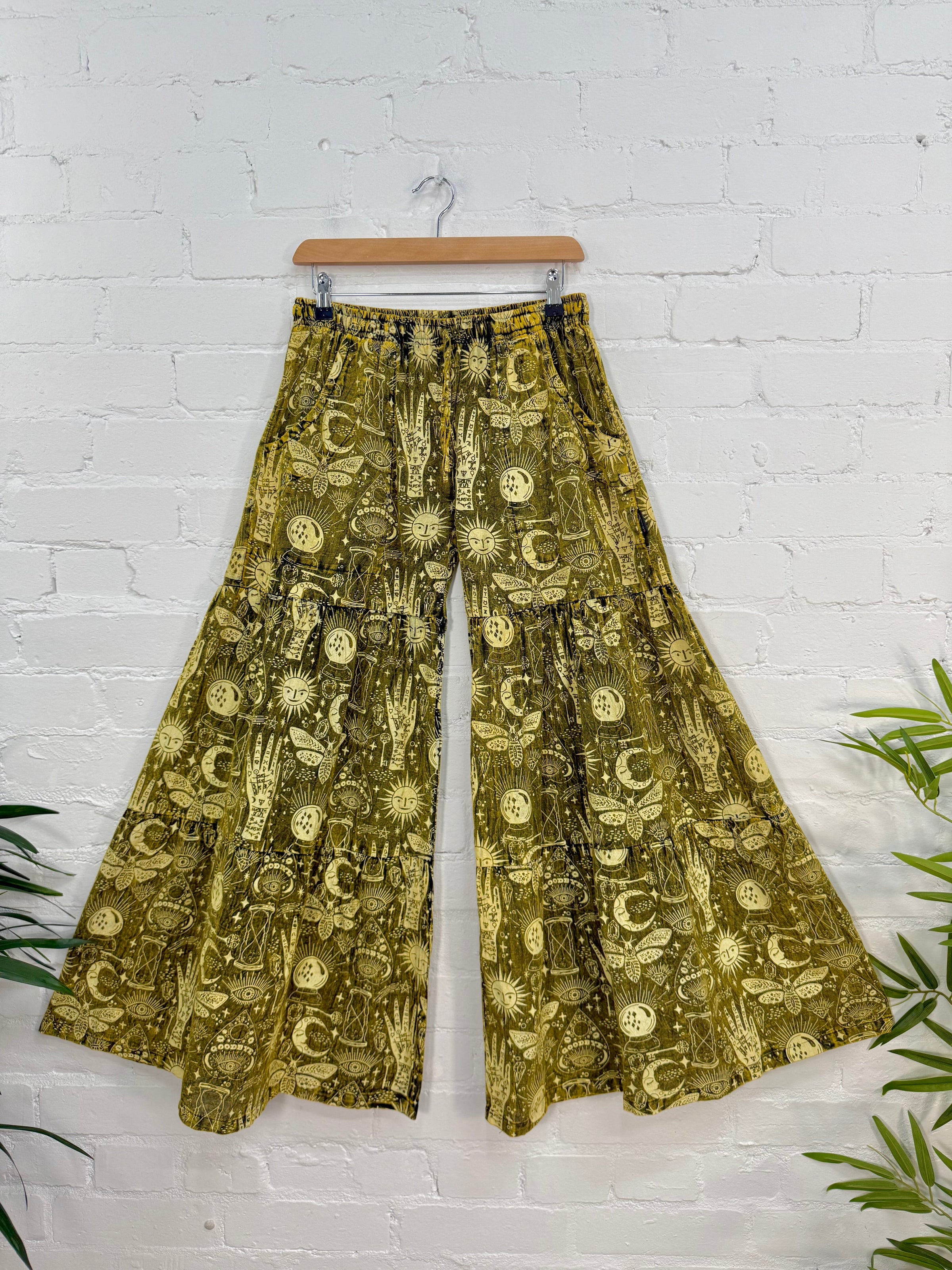 Screen Print Wide Leg trousers