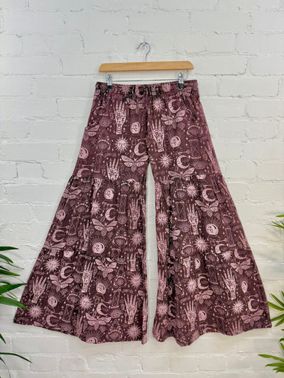 Screen Print Wide Leg trousers