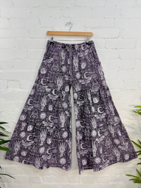 Screen Print Wide Leg trousers