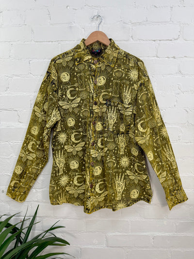 Screen Print Long Sleeve Shirt