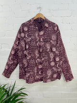 Screen Print Long Sleeve Shirt