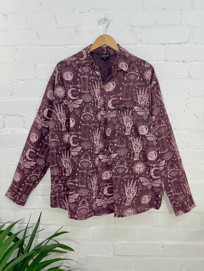 Screen Print Long Sleeve Shirt