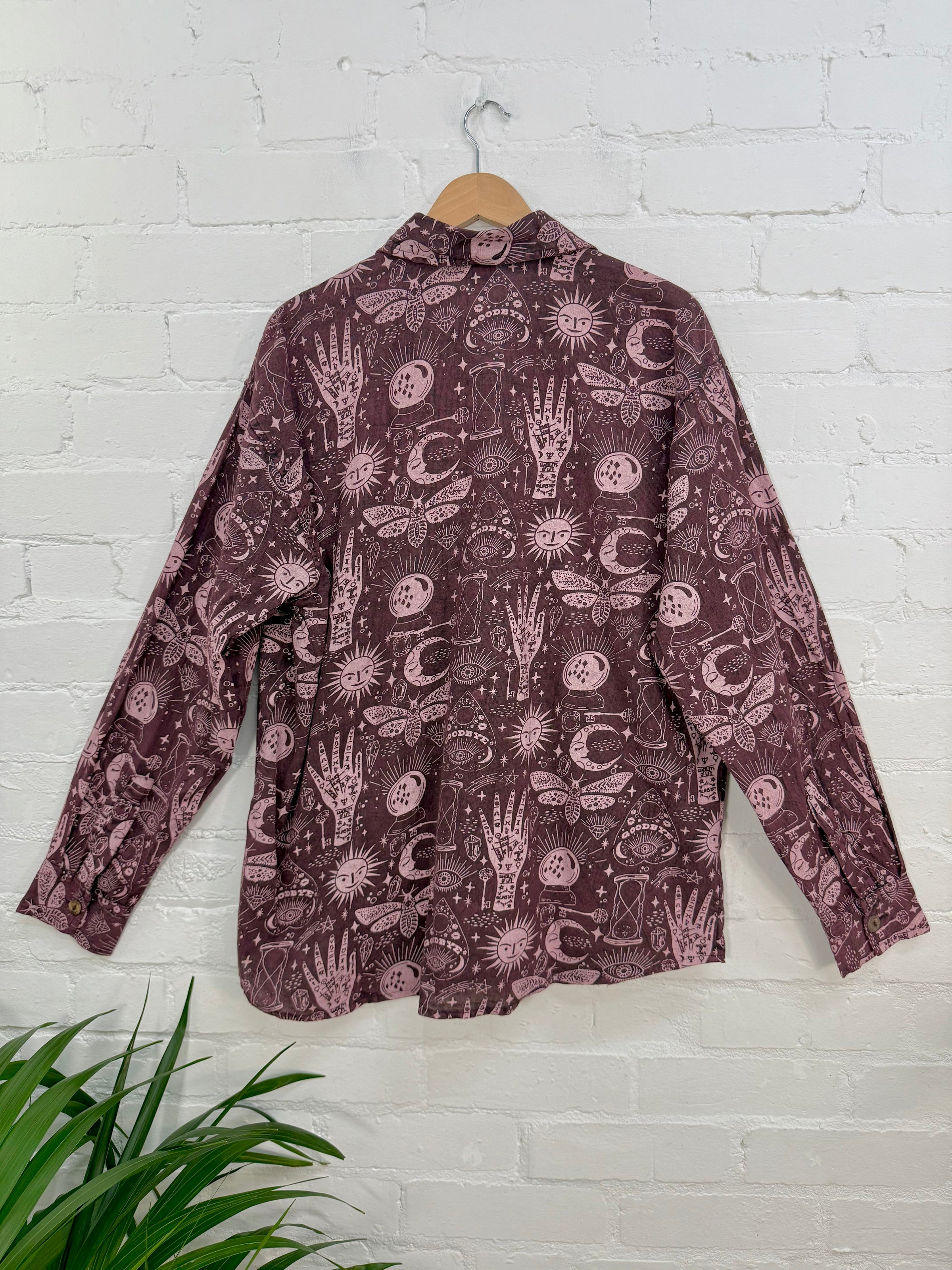 Screen Print Long Sleeve Shirt