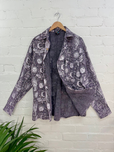 Screen Print Long Sleeve Shirt