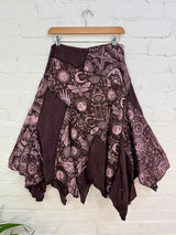 Screen Print Midi Skirt