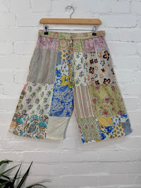Patchwork Shorts