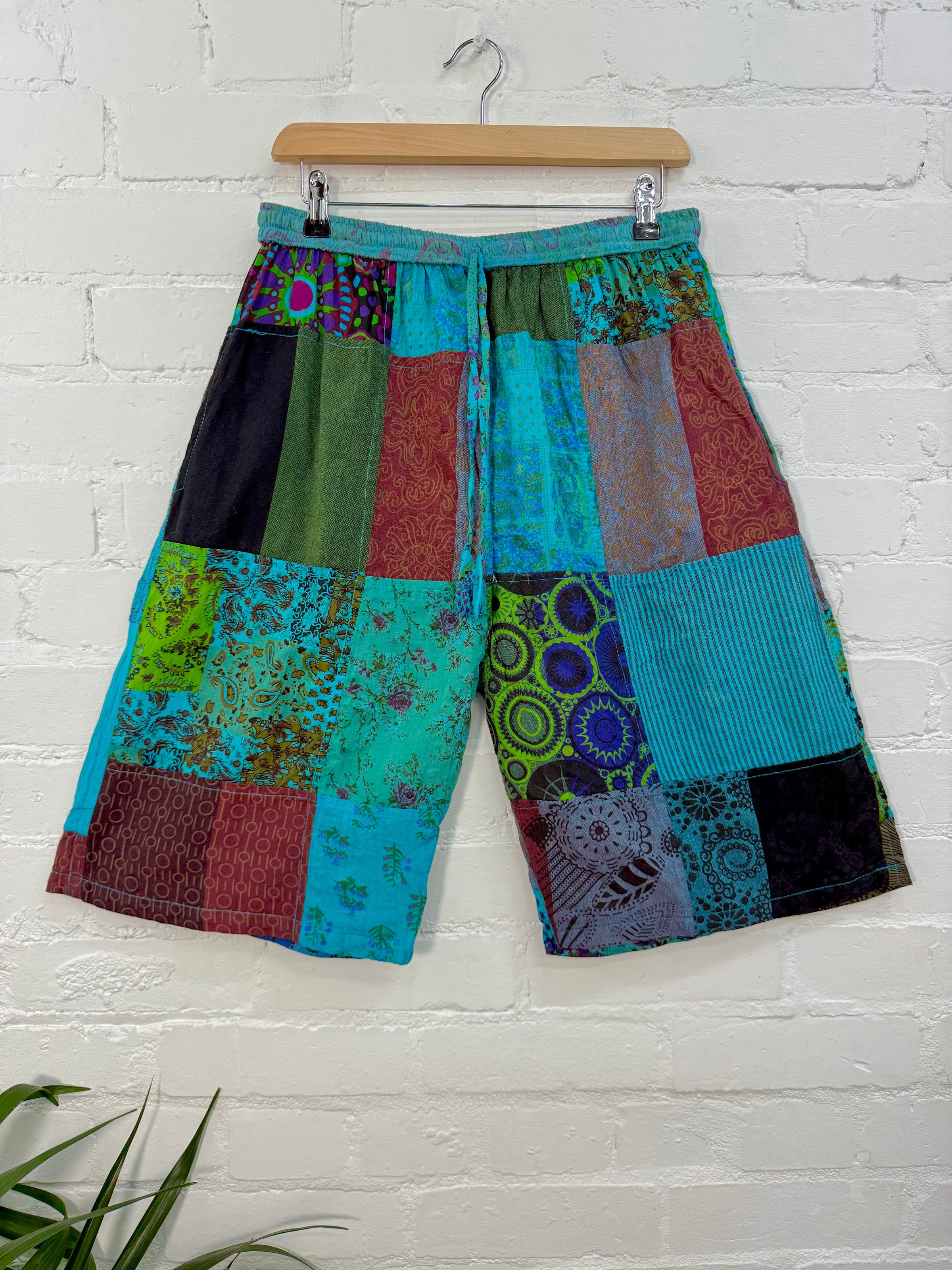 Patchwork Shorts
