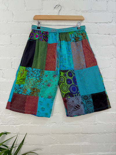 Patchwork Shorts