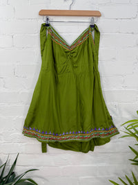 Short Sleeve Halter Top