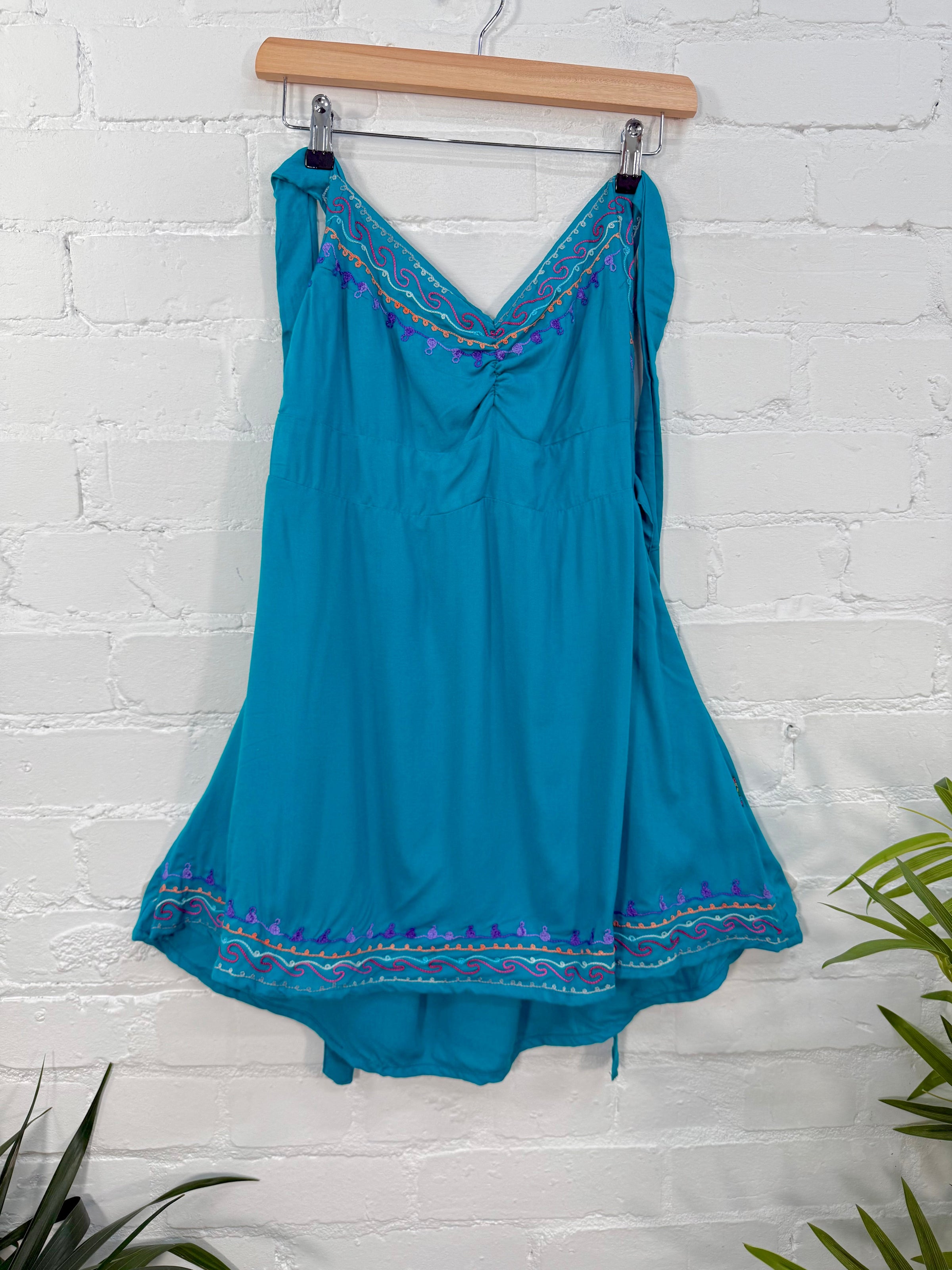 Short Sleeve Halter Top