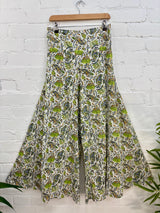 Batik Print Elasticated Wide Leg Trousers